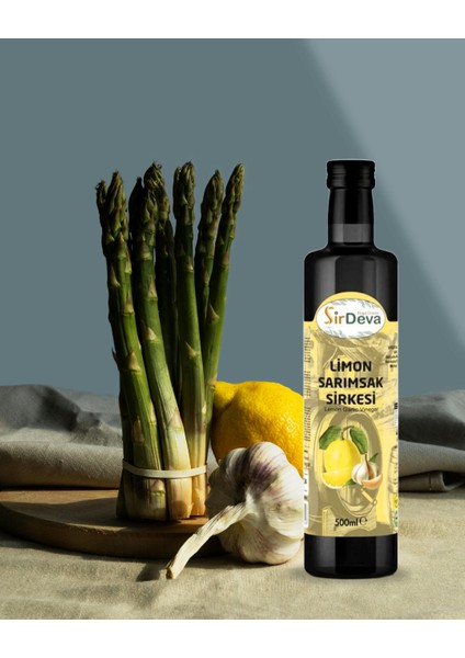 Limon Sarımsak Sirkesi Doğal Fermantasyon 500 ml fırsatları