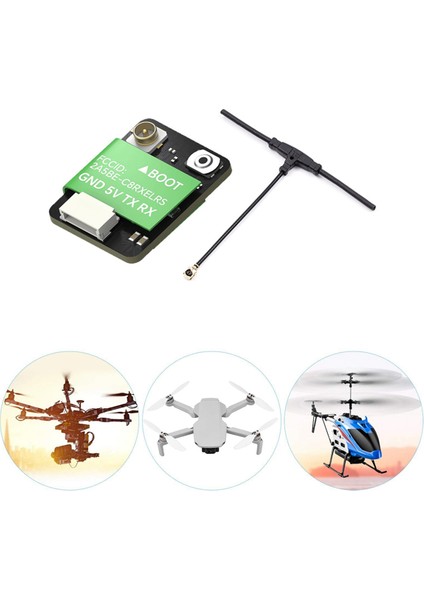 Elrs 2.4ghz Nano Rx Alıcısı Açık Kaynaklı 40MM Antenli Rc Fpv Yarış Drone'u (Yurt Dışından) modelleri