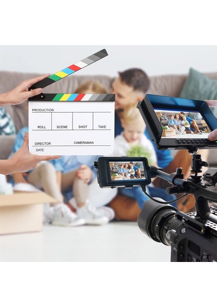 Akrilik Tahta Tv Filmi Yönetmeni Kesim Aksiyon Sahnesi Tahtası ve Kalem Silgisi ile Kuru Silinebilir (Yurt Dışından) fiyatları