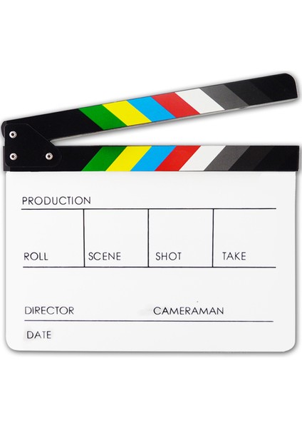 Akrilik Tahta Tv Filmi Yönetmeni Kesim Aksiyon Sahnesi Tahtası ve Kalem Silgisi ile Kuru Silinebilir (Yurt Dışından) modelleri