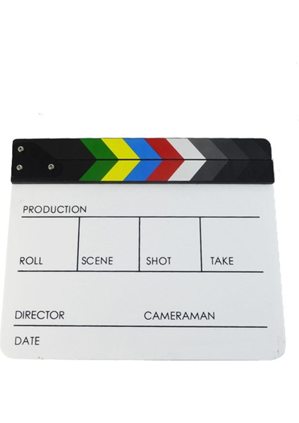 Akrilik Tahta Tv Filmi Yönetmeni Kesim Aksiyon Sahnesi Tahtası ve Kalem Silgisi ile Kuru Silinebilir (Yurt Dışından) indirimleri