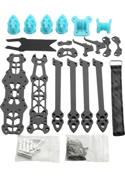 Mark4 7 Inç 295 mm Fpv Çerçeve Kiti F4/f7 Uçuş Kontrolü 28 Serisi Fırçasız Motor Pervanesi Rc Yarış Drone'u Için-Mavi (Yurt Dışından) indirimleri