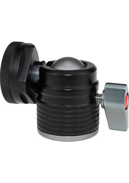 Mini Top Kafa Tripod Kafası Dslr Kameralar Için Evrensel 1/4 Inç Vida Bağlantılı Flaş Tripod Monopod Dolgu Işığı (Yurt Dışından)