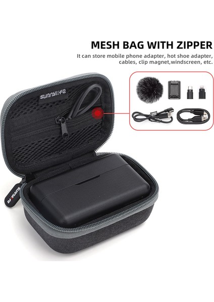 Sunnylıfe, Djı Mikrofon Saklama Çantası, Kablosuz Mikrofon, Taşınabilir Koruyucu Kılıf Için Uygundur (Yurt Dışından) fırsatları