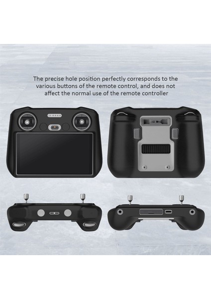 Dji Mavic 3 Classic/mini 3 Pro Için Silikon Kılıf Kaymaz Koruyucu Kapak ile Ekran Uzaktan Kumanda Kamera-Gri (Yurt Dışından) fırsatları