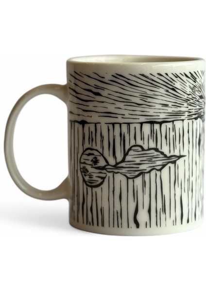 Gökyüzü Kırlangıç Temalı Porselen Kupa fiyatları