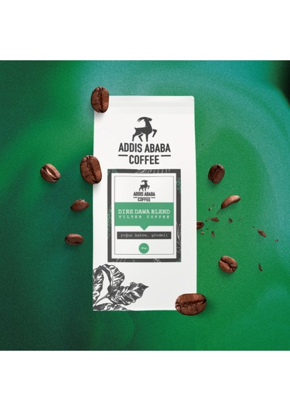 Coffee 5X100 gr Orijinal Etiyopya Kahveleri / Filtre Kahve