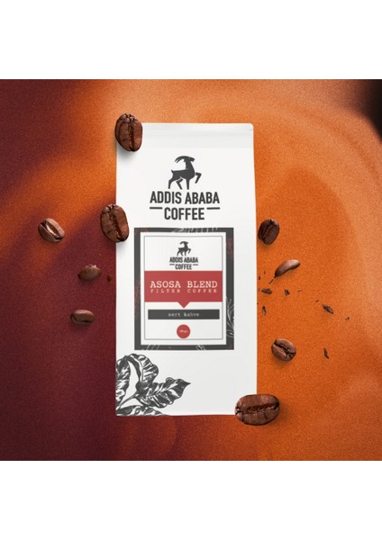 Coffee 5X100 gr Orijinal Etiyopya Kahveleri / Filtre Kahve