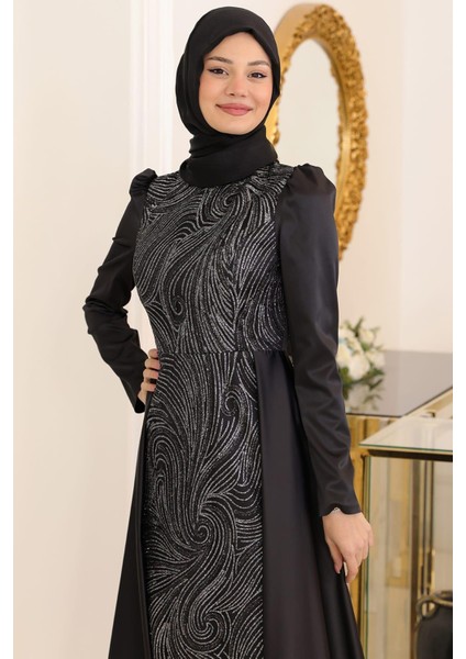 Miray Tesettür Abiye Siyah fiyatları