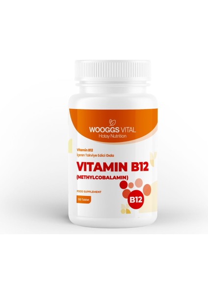 Vitamin B12 Içeren Takviye Edici Gıda 120 Tablet