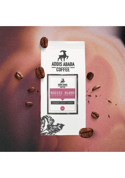 Coffee 5X100 gr Orijinal Etiyopya Kahveleri / Çekirdek Kahve