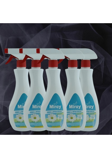 Miray Home Kozmetik Kumaş ve Ortam Kokusu 500 ml Green alkolsüz ve Doğal