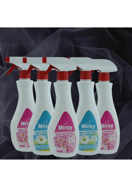 Miray Home Kozmetik Kumaş ve Ortam Kokusu 500 ml Green alkolsüz ve Doğal fiyatları