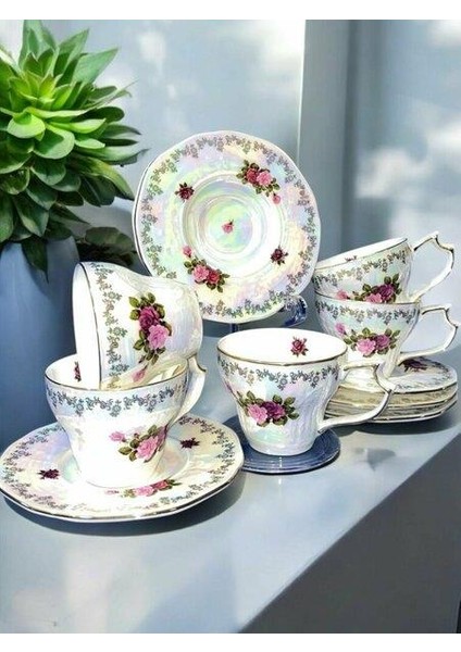 Royking 6'lı Kahve Fincan Takımı Kng 012