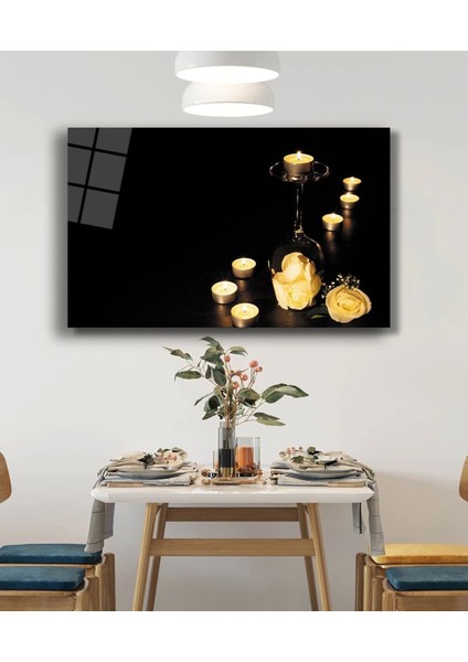 Mum Cam Tablo Candle Table fiyatları
