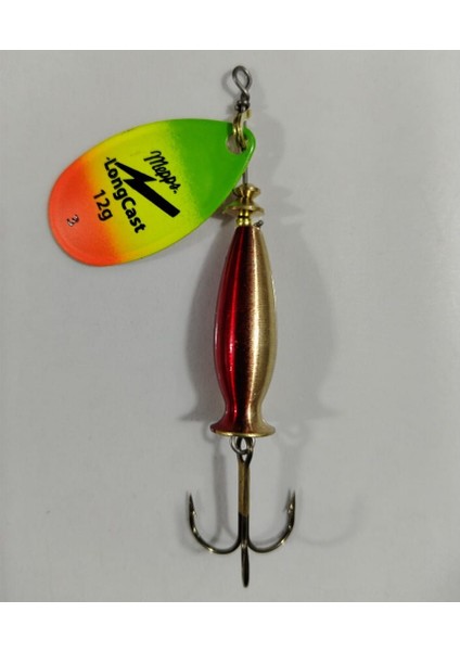 Long Cast 12 gr Olta Kaşığı - Gökkuşağı