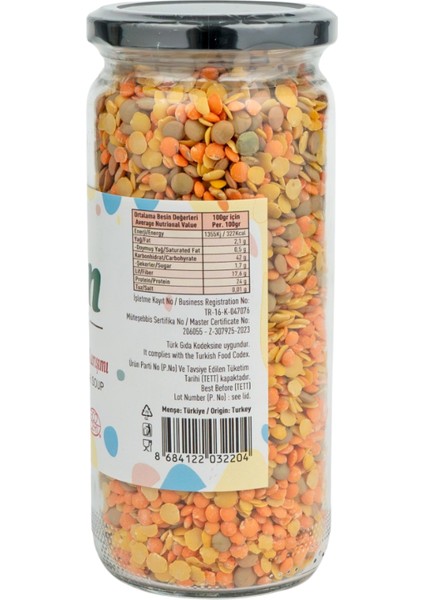 Mercimek Karışımı 400 gr fiyatları