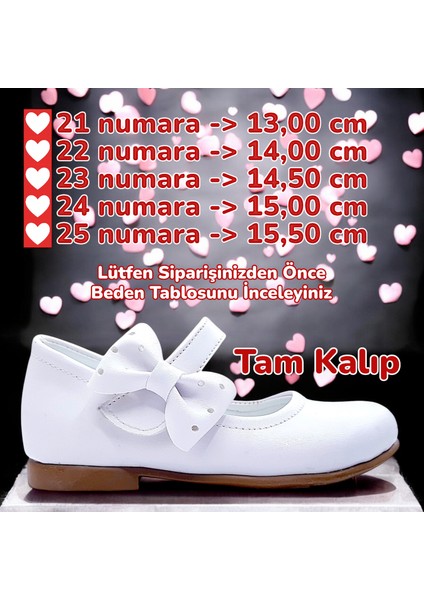 Ortopedik Kız Babet Bebek Balerin Ayakkabısı Soft Series CF2501