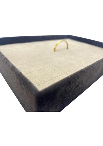 Yerli Üretim Süet Kumaş Çift Renk 34/24 cm Batırmalı Bileklik Kelepçe Tablası modelleri