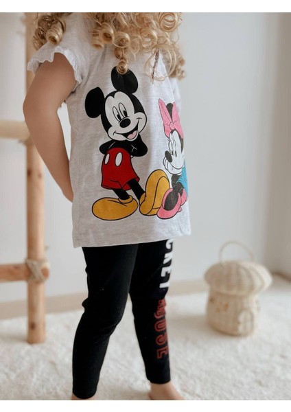 Zara Micky Baskılı Kız Takım