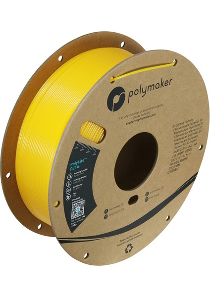 Polylite Petg Filament Sarı