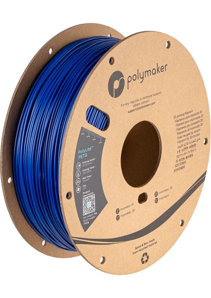 Polylite Petg Filament Mavi