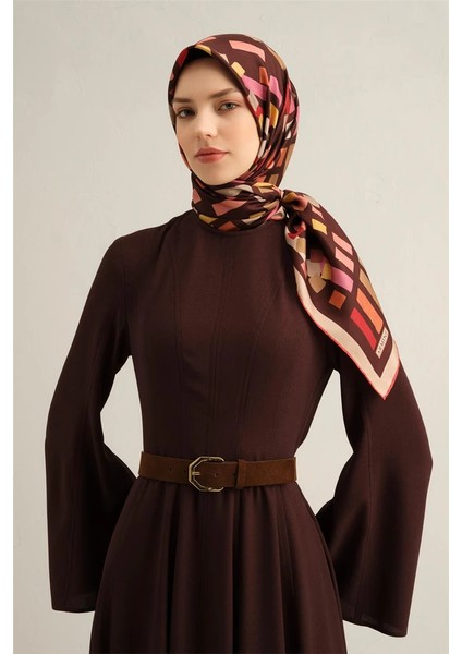 34 Twill Ipek Eşarp 9341D