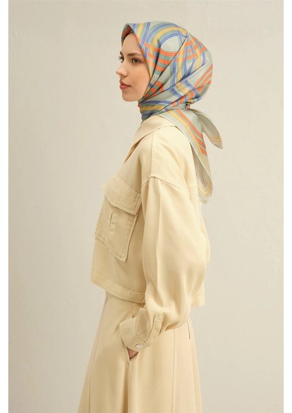 35 Twill Ipek Eşarp 9333D