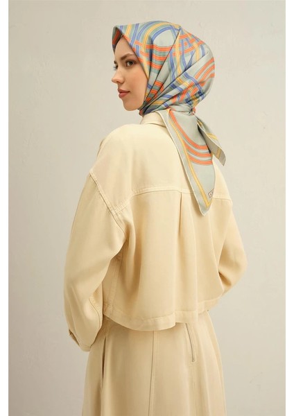 35 Twill Ipek Eşarp 9333D
