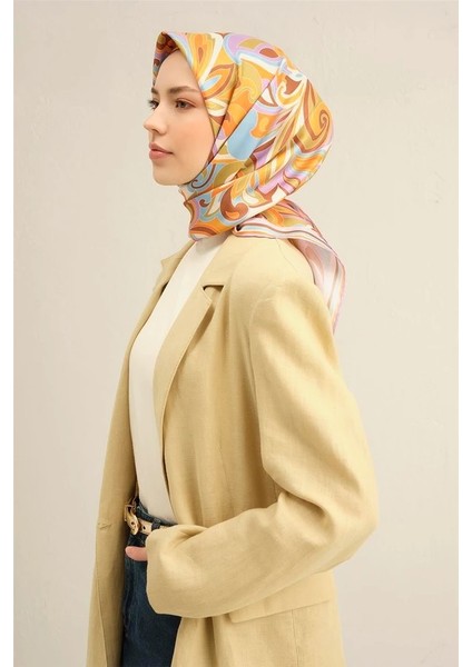 37 Twill Ipek Eşarp 9323D