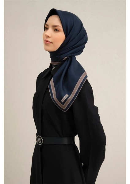 09 Armine Twill İpek Eşarp 9356D