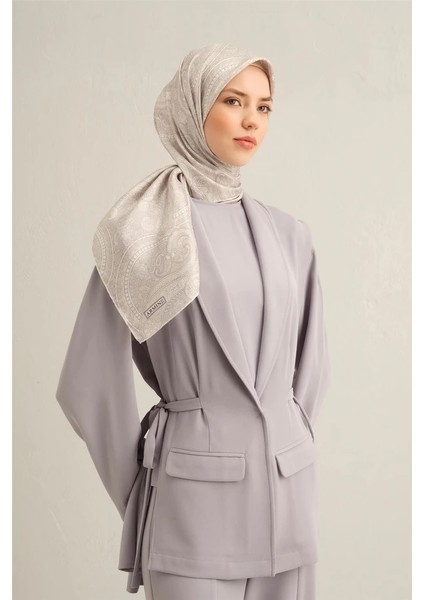 84 Armine Twill Ipek Eşarp 9304D modelleri