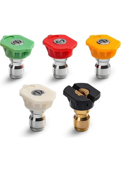 Yüksek Basınçlı Oto Yıkama Nozul Seti 5 Adet
