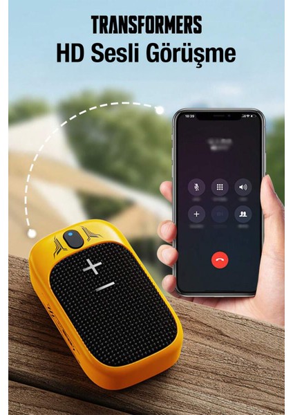 TF-Y07 Bluetooth 5.4 Giyilebilir Hoparlör IPX5
