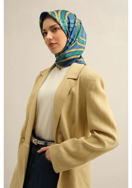 80 Twill Ipek Eşarp 9333D