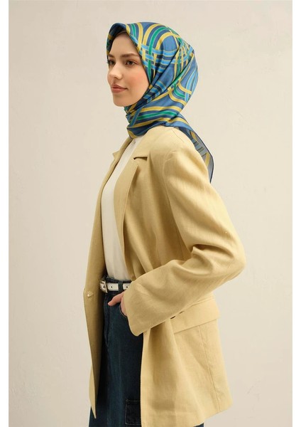 80 Twill Ipek Eşarp 9333D