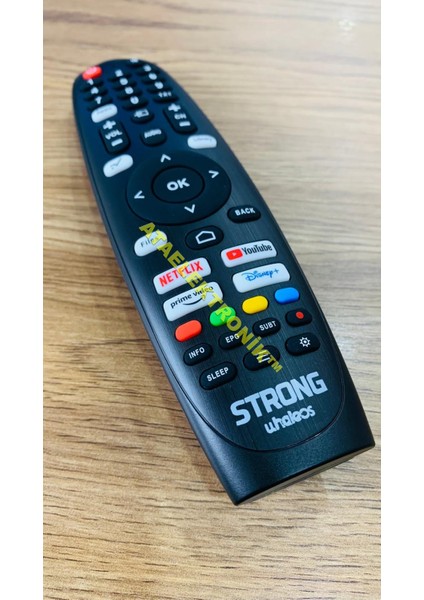 %100 Orjinal Strong Strong ML50EW8000F - Fobem Android Whaleos Whale Os Smart LED Tv Televizyon Kumandası - Orıjınal Ürün
