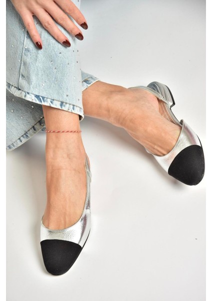 U725512009 Gümüş Kadın Babet modelleri