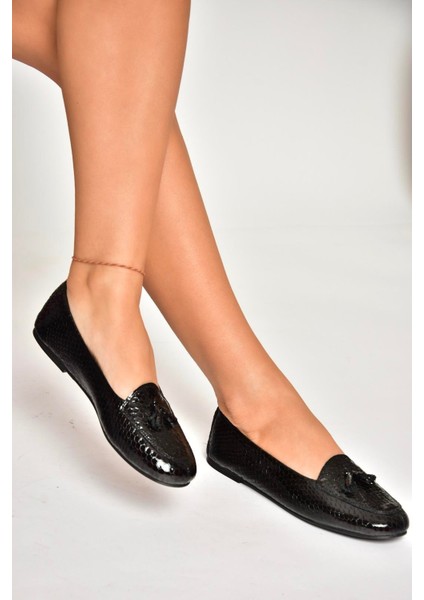 R667001203 Siyah Baskı Babet