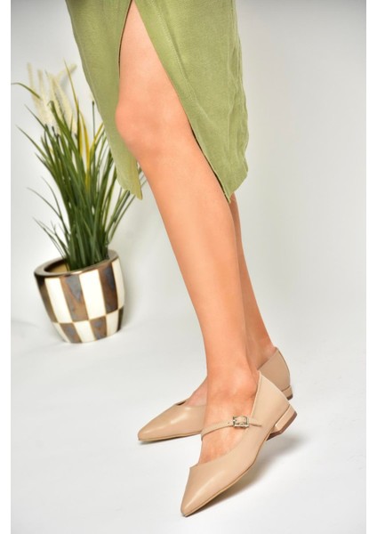 U725512209 Ten Sivri Burunlu Kadın Babet fırsatları