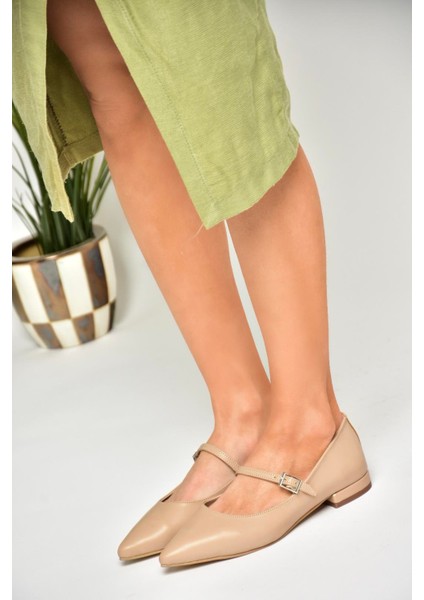 U725512209 Ten Sivri Burunlu Kadın Babet indirimleri