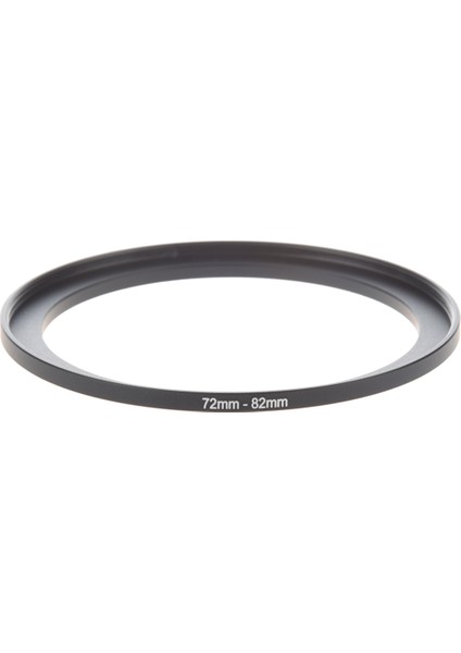 Kamera Parçaları 72MM - 82MM Lens Filtresi Yükseltme Halkası Adaptörü Siyah (Yurt Dışından)
