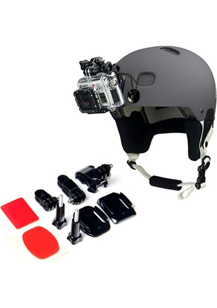 Gopro Hero Kamera Döngüsü Için Ön Kulaklık Kaskı Tutucusu "de" 3 2 1 (Yurt Dışından)