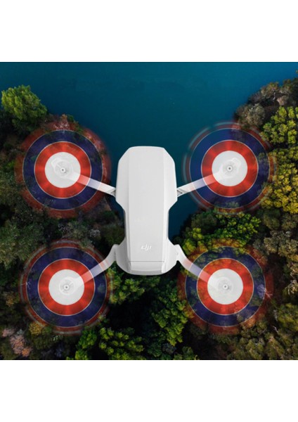 8 Adet 4726 Pervane Djı Mini 2 Drone Için Hafif Sahne Bıçak Yedek Kanat Yedek Parça Mavic Mini 2 B (Yurt Dışından)