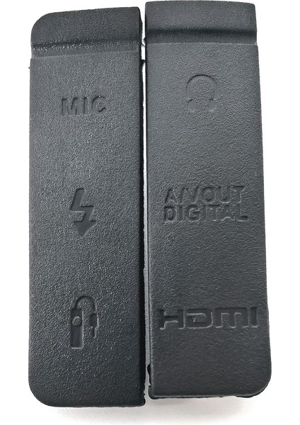 Canon Eos 5d3 Kamera Için 1 Adet Usb/hdmı Uyumlu Dc In/vıdeo Out Kauçuk Kapı Alt Kapağı (Yurt Dışından)