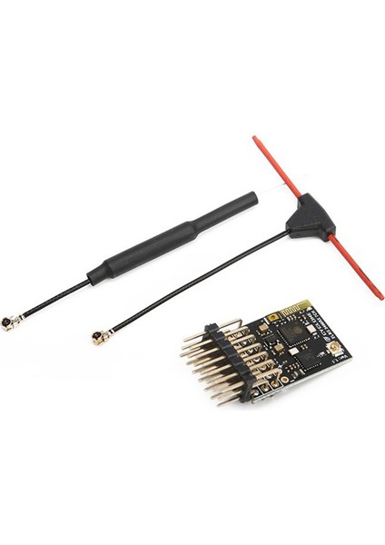 Elrs 2.4g 7ch Pwm Alıcısı Expresslrs Rx 2400RX Pwm/crsf Protokolü Rc Fpv Iha Sabit Kanatlı Quadcopter Için, Kavisli (Yurt Dışından)