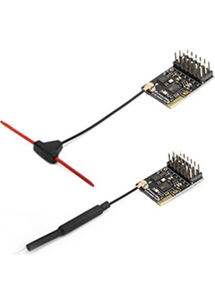 Elrs 2.4g 7ch Pwm Alıcısı Expresslrs Rx 2400RX Pwm/crsf Protokolü Rc Fpv Iha Sabit Kanatlı Quadcopter Için, Kavisli (Yurt Dışından) indirimleri