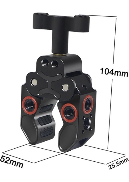 Kamera Yengeç Pensesi Kelepçesi Güçlü Bir Şekilde 1/4 3/8 Soğuk Ayakkabı Sihirli Kol Işığı Slr Kamera Üçayak Dıy Uzatma Aksesuarlarını Sıkıştırın (Yurt Dışından) fiyatları