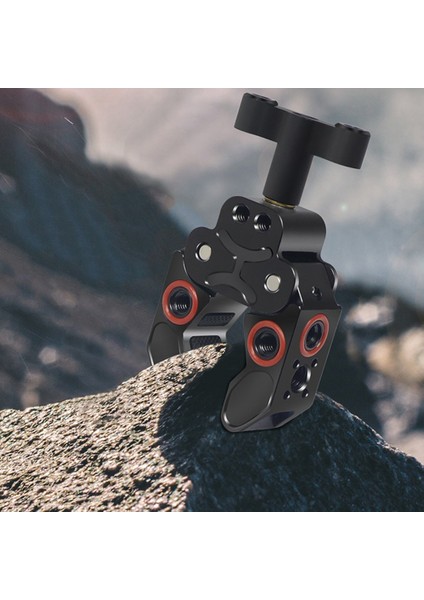 Kamera Yengeç Pensesi Kelepçesi Güçlü Bir Şekilde 1/4 3/8 Soğuk Ayakkabı Sihirli Kol Işığı Slr Kamera Üçayak Dıy Uzatma Aksesuarlarını Sıkıştırın (Yurt Dışından) modelleri