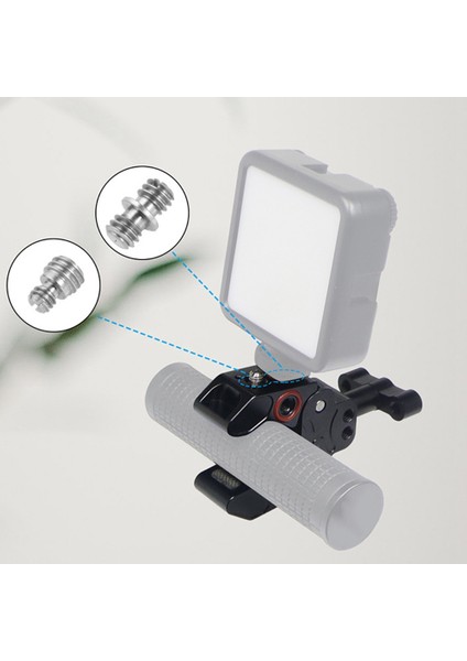 Kamera Yengeç Pensesi Kelepçesi Güçlü Bir Şekilde 1/4 3/8 Soğuk Ayakkabı Sihirli Kol Işığı Slr Kamera Üçayak Dıy Uzatma Aksesuarlarını Sıkıştırın (Yurt Dışından) indirimleri